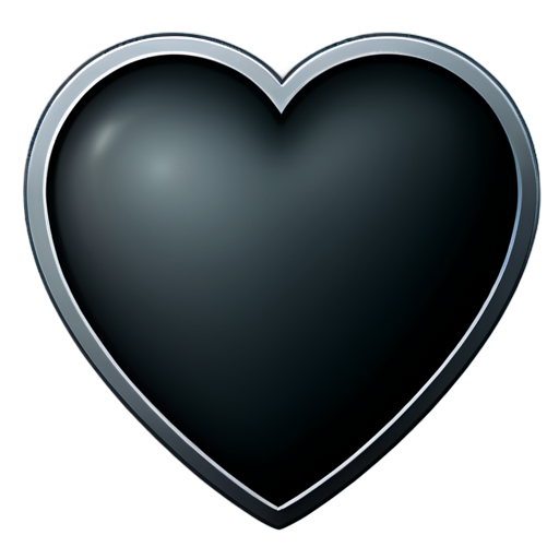 fancy heart icon - icon | sticker