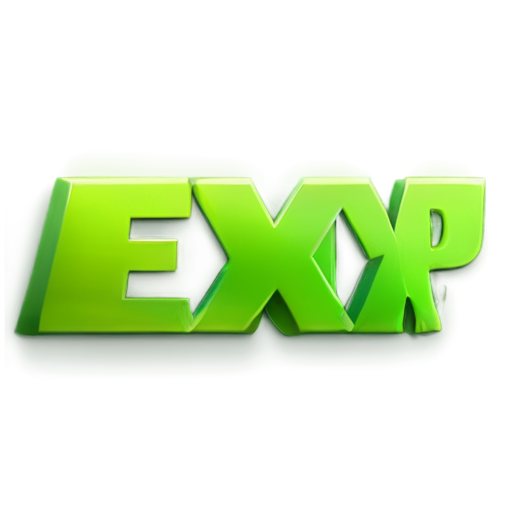 EXP (text) - icon | sticker