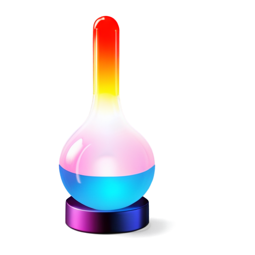 bulb with target - icon | sticker