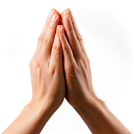 hands praying - icon | sticker