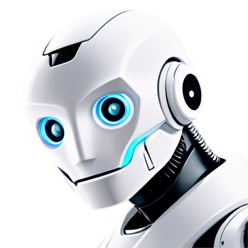 simplistic robot icon that would be appealing to students - icon | sticker