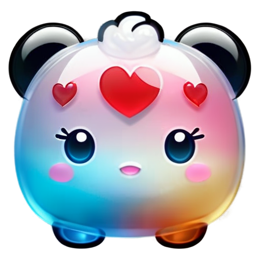 tsum tsum wuth heart face - icon | sticker