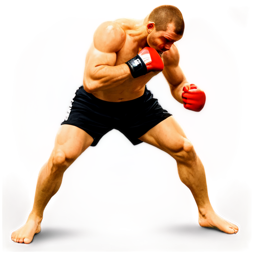 mma fighter - icon | sticker