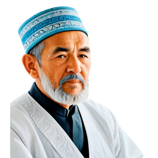 old uzbek professor - icon | sticker