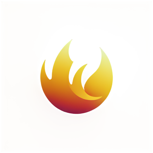 Fantasy World on fire - icon | sticker