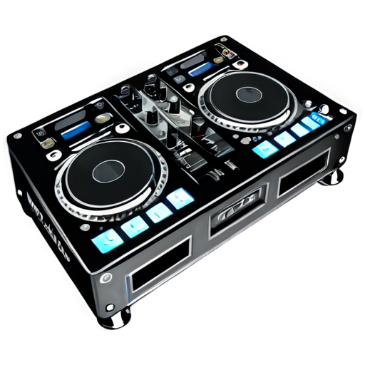 DJ controller/DJ Mixer - icon | sticker