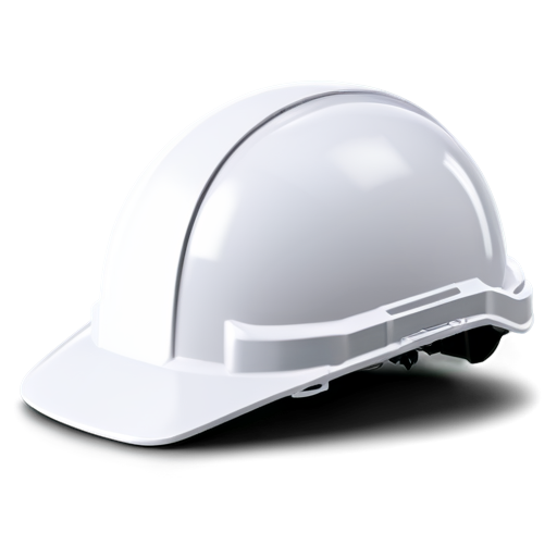 Generate me a 3d object construction helmet - icon | sticker