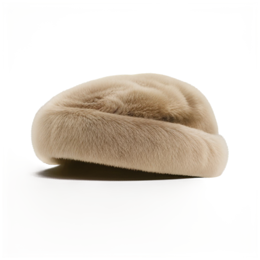 traditional Finnish fur hat - icon | sticker