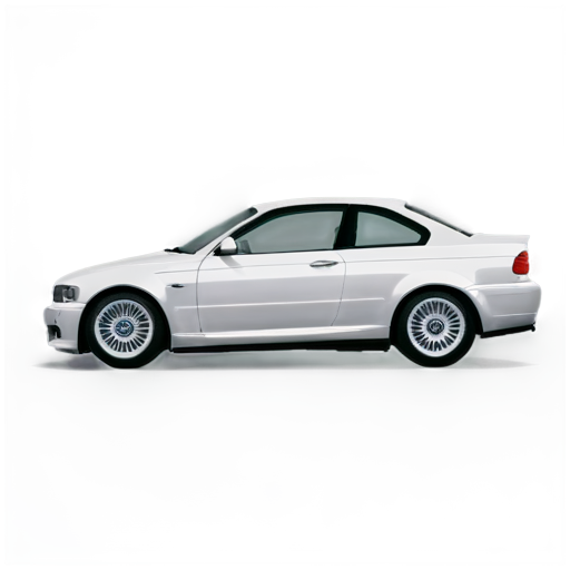 Bmw e46 coupe - icon | sticker