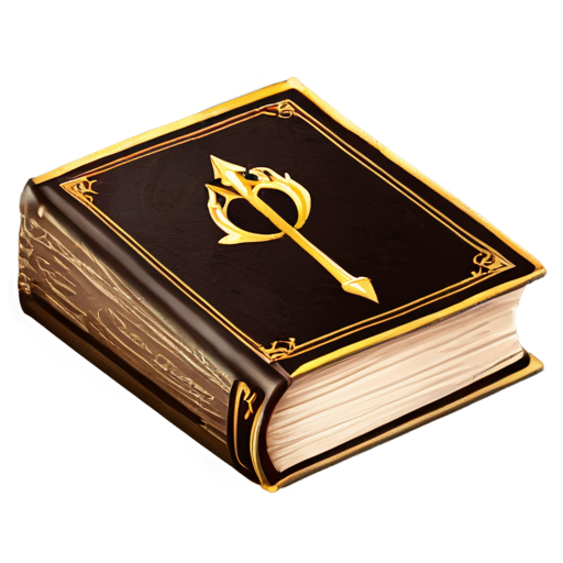 medieval mage book icon - icon | sticker