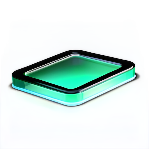 green square racing track - icon | sticker