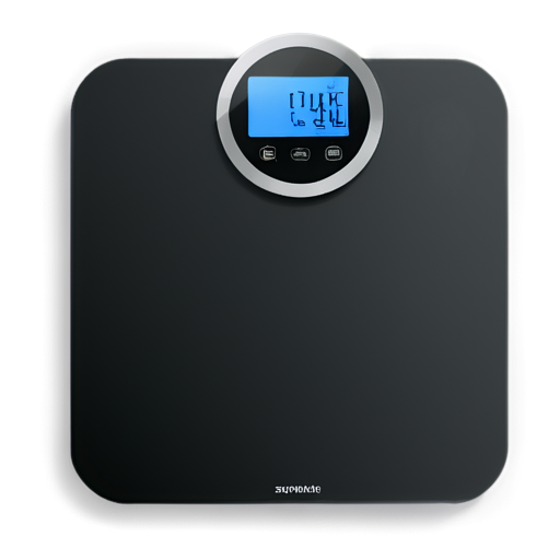 industrial scales with big display - icon | sticker