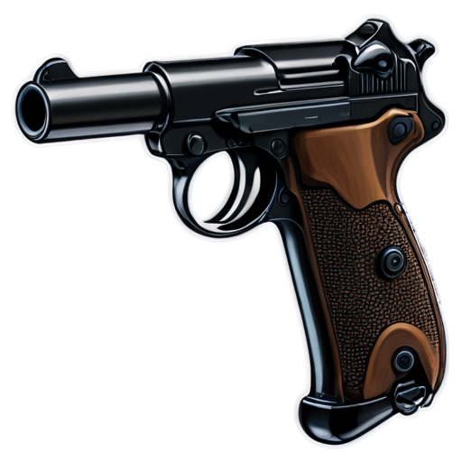 luger parabellum p08 - icon | sticker