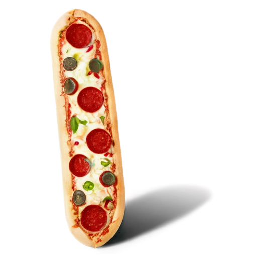 pizza baguette - icon | sticker