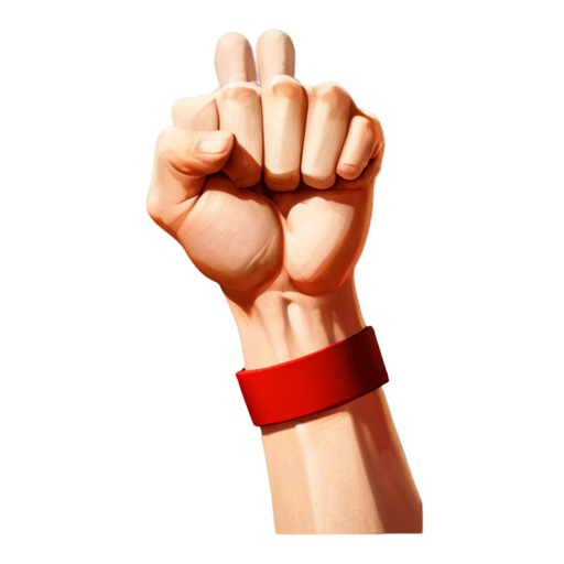 high fist guard animated icon - icon | sticker