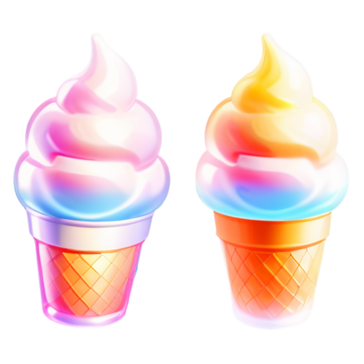 mascot Ice cream logo - icon | sticker