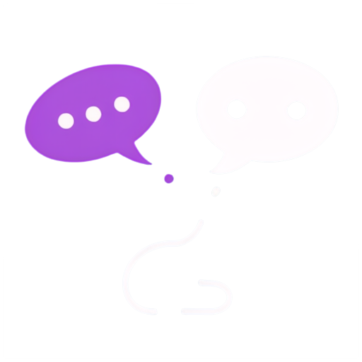 Create a logo of the dialogue quest game "Talk Time". it must include speech bubble and time with microphone cartoon icon on the background - icon | sticker