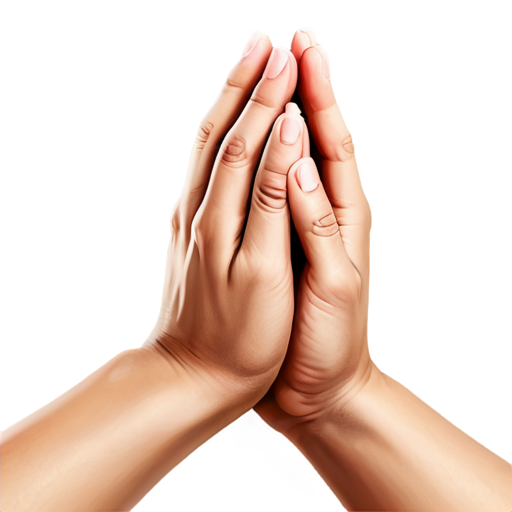 hands praying game icon - icon | sticker