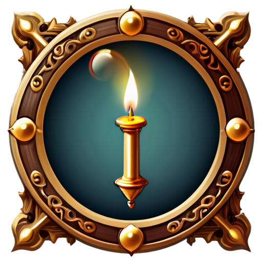 medieval casting spell icon - icon | sticker