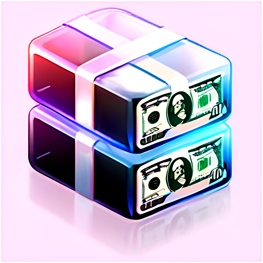 stack of money - icon | sticker