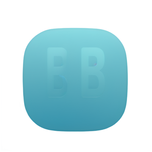 Logo board game app with "BGB" text - icon | sticker