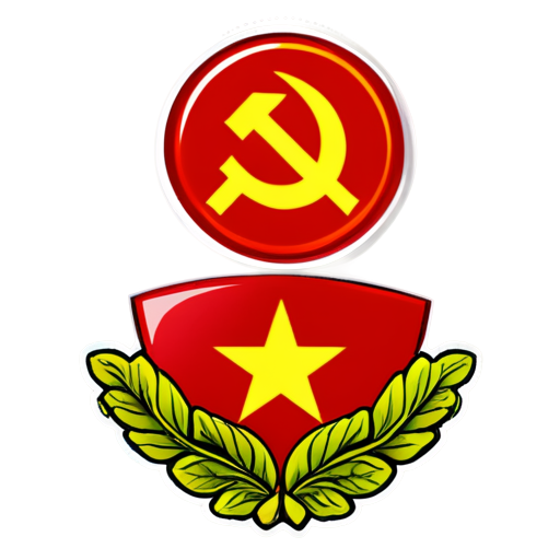 LOGO; The Communist Party emblem is on it; Simple; Ancient capitals and cities; Ancient Times; Deep cultural heritage; - icon | sticker