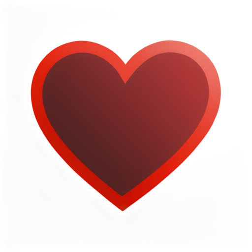 8bit red heart - icon | sticker