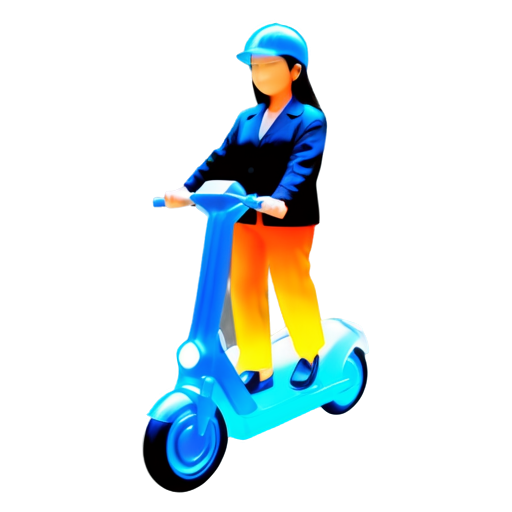 Company that provides outsourcing operations service of electric scooters - icon | sticker
