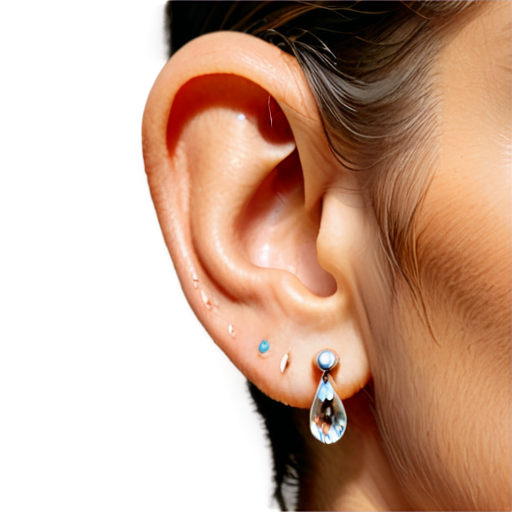 artistic style ear - icon | sticker