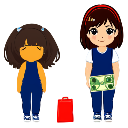 Earning money wallet - icon | sticker