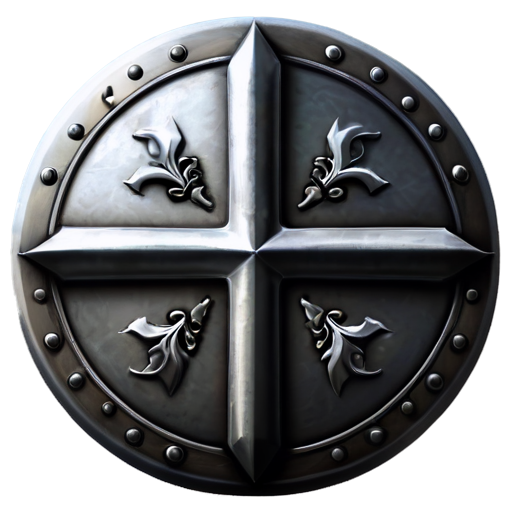 medieval steel skin icon - icon | sticker