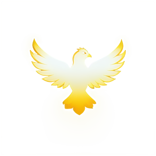 fire modern phoenix - icon | sticker