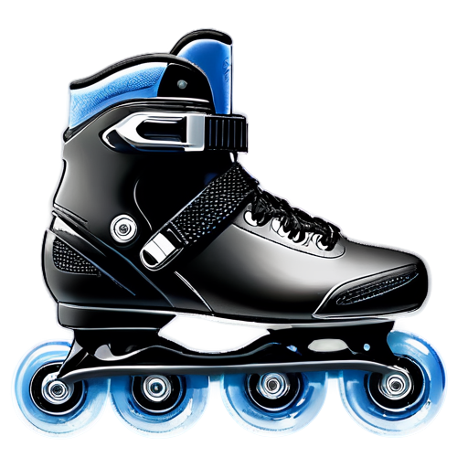 hobby skates ice - icon | sticker