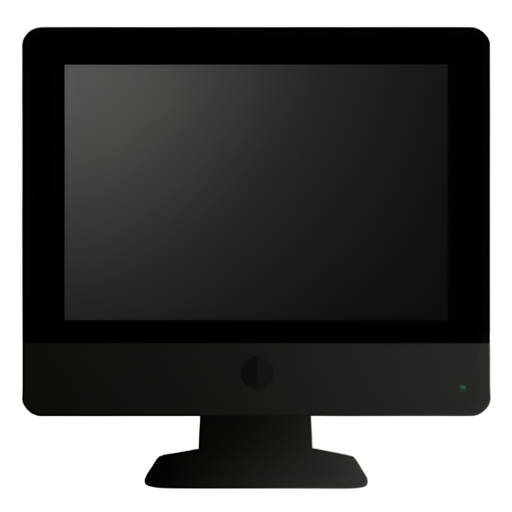 the windows os icon in the monitor - icon | sticker