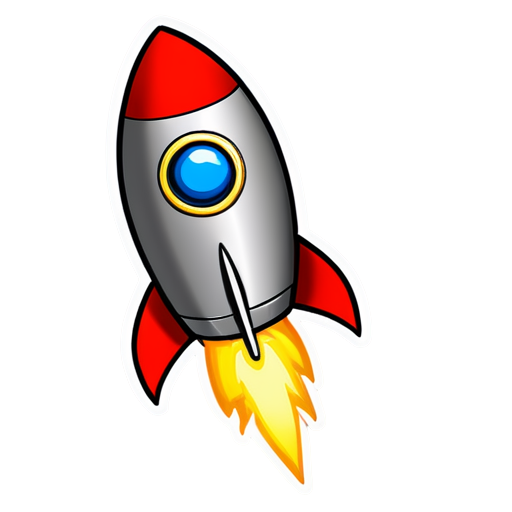 rocket - icon | sticker