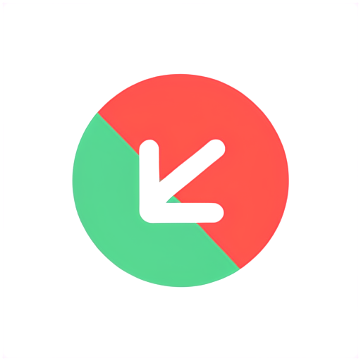 icon which has same meaning with "[/}". color is white, red, green, and reddish. icon must include the word "DevData Technology". - icon | sticker