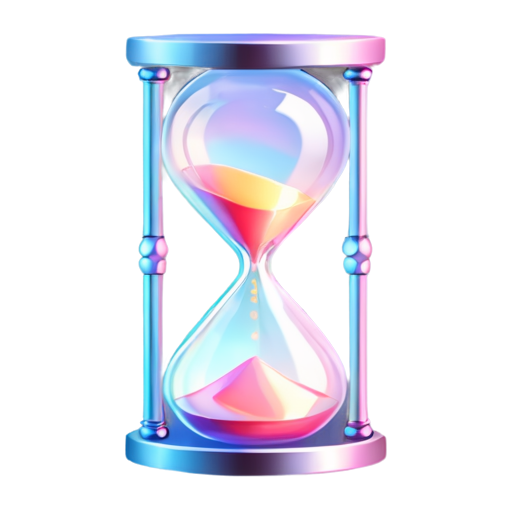 Icon idea: An hourglass or a clock icon for game - icon | sticker