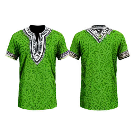 simple poor tribal jungle shirt made of grass - icon | sticker