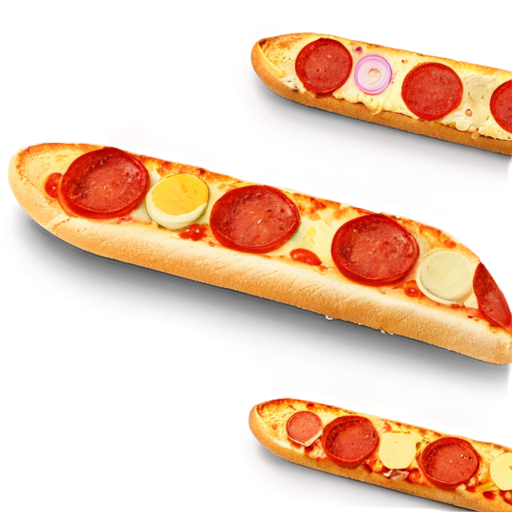 pizza baguette - icon | sticker