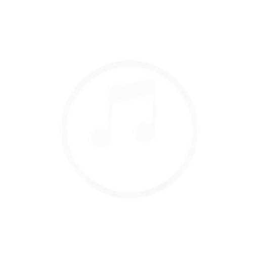 music, bold, simple, white, COZY as icon - icon | sticker