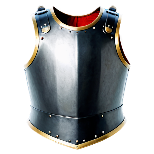 Simple poor medieval cuirass - icon | sticker