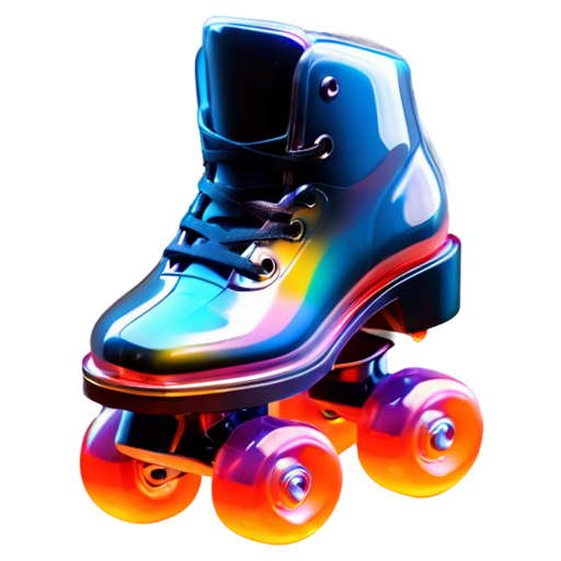 Roller skates - icon | sticker