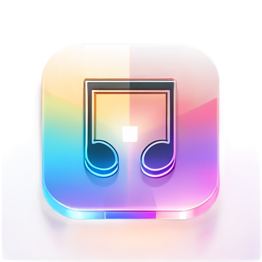 an app icon for an app called "setlist manager" which is used by musicians to create playlists and manage their songs. - icon | sticker