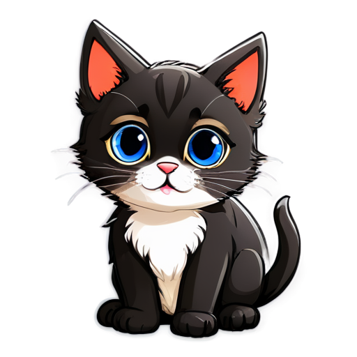 cat - icon | sticker