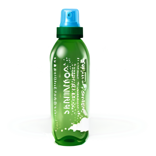 sprinkler bottle, sprinkling with water - icon | sticker