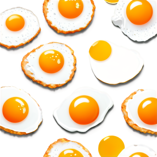 fried eggs - icon | sticker