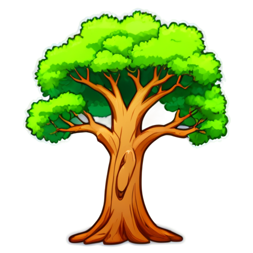 dead tree - icon | sticker