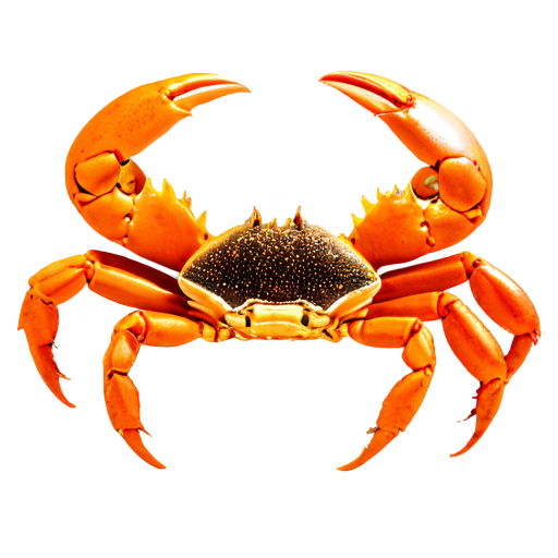 crab, lobster, kingler, soft, friendly - icon | sticker