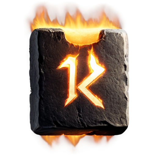 Burning Rune - icon | sticker