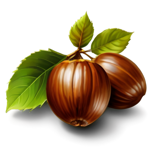 medieval hazelnut, paint style - icon | sticker